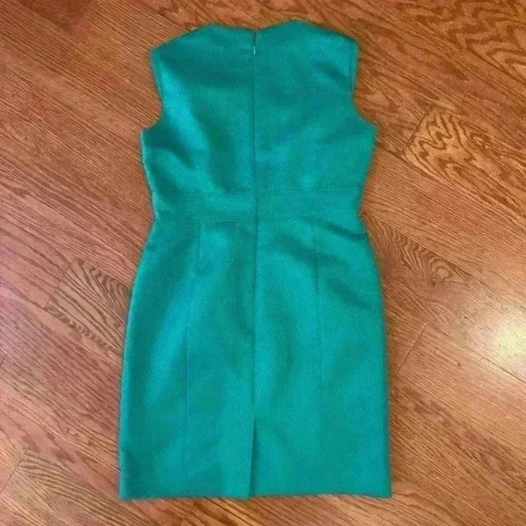 Tahari ASL Levine Jacquard Textured Square Neck Sheath Dress Size 10 Careerwear - Picture 8 of 13